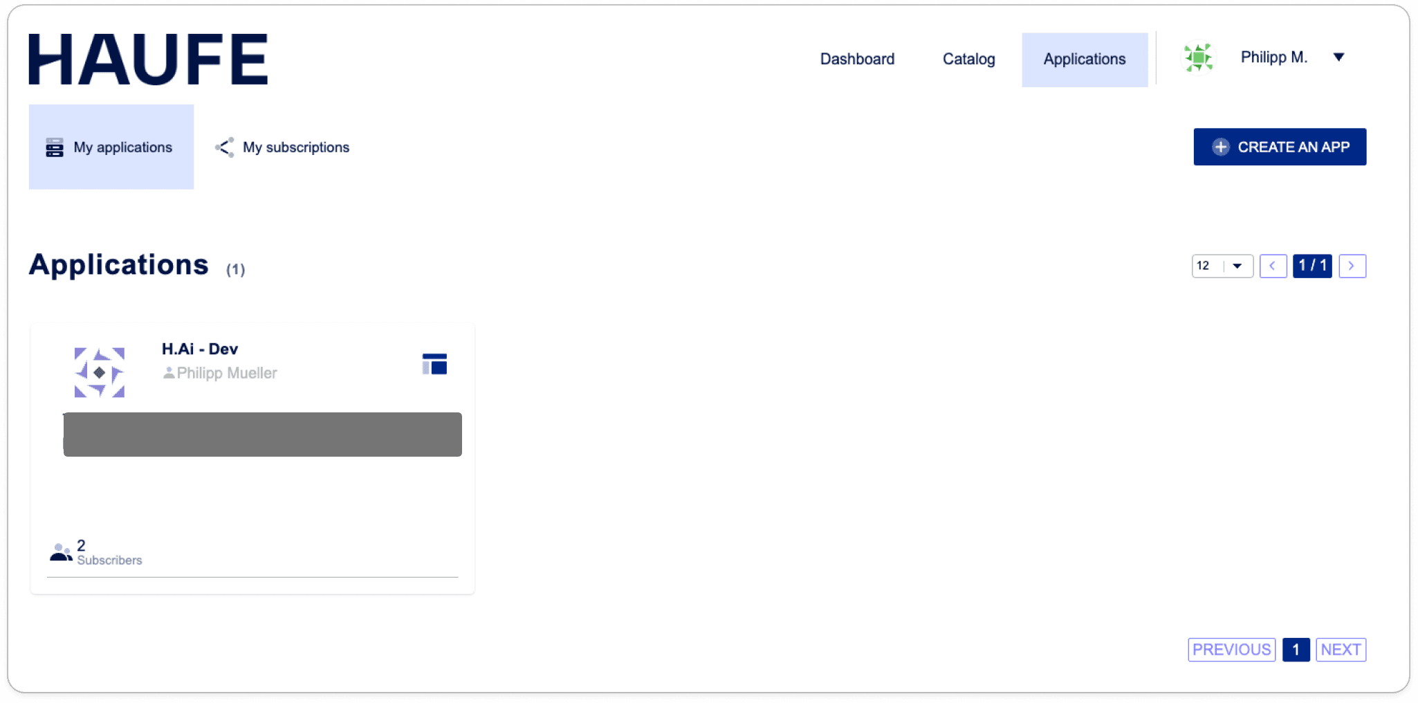 Applications overview